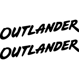 Buy Mitsubishi Outlander Logo Vinyl Decal Sticker Online
