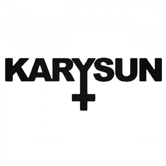 Karysun Band Decal Sticker