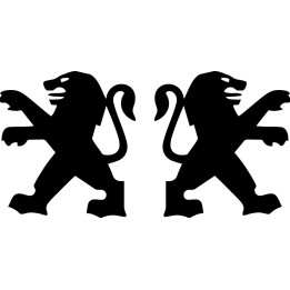 Buy Peugeot Logo Decal Sticker Online