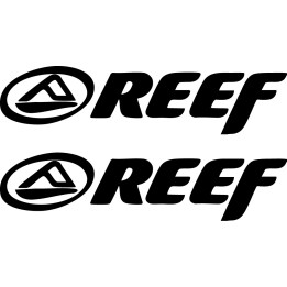 Buy Reef Logo Die Cut Wall Vinyl Decal Sticker Online