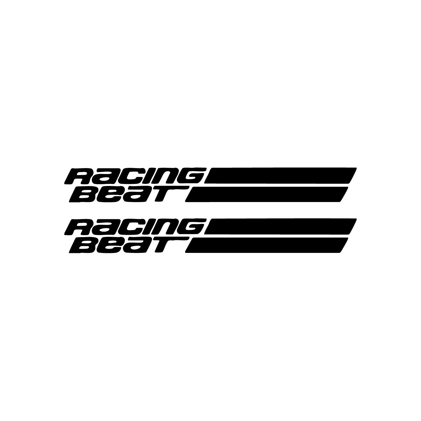 Buy Racing Beat Graphic Decal Sticker Online