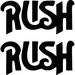 Rush Band Stickers – 2112 Moving Pictures Decals (2-Pack)