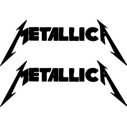 Metallica Stickers – Master of Puppets Decals (2-Pack)