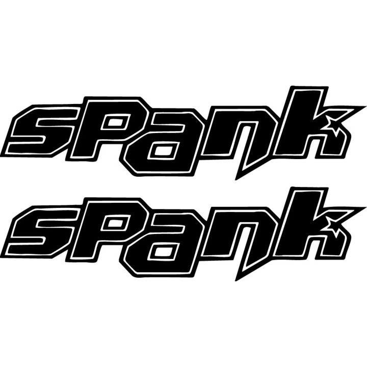 Buy Spank Logo Vinyl Decal Sticker Online