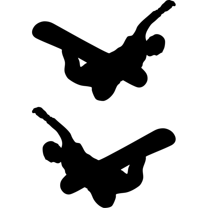 Buy Snowboarding 5 Vinyl Decal Sticker Online