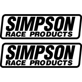 Buy Simpson Race Products Decal Sticker Online