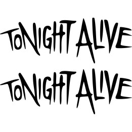 Tonight Alive Stickers – Pop Punk Band Decals (2-Pack)