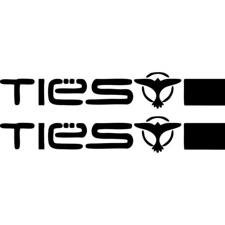 Tiësto Stickers – Club Life EDM Decals (2-Pack)