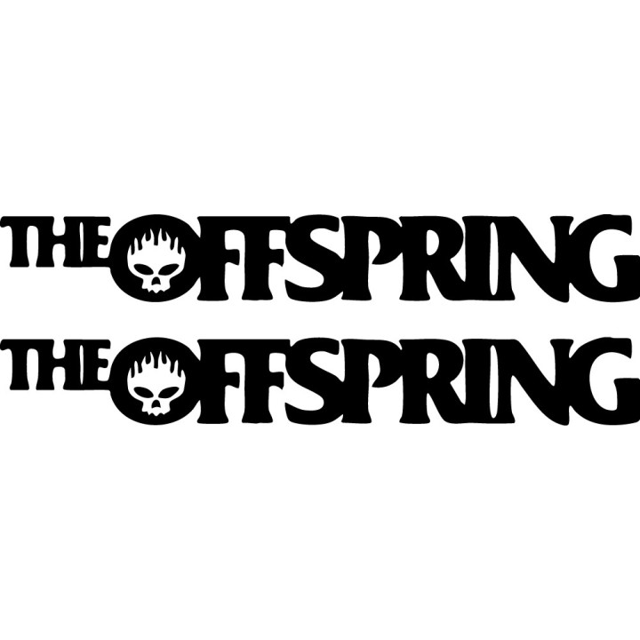 The Offspring Stickers – Punk Rock Decals (2-Pack)