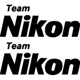 Buy Team Nikon V Vinyl Decal Sticker Online