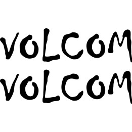 Volcom Stickers – Surf Skate Snowboard Decals (2-Pack)