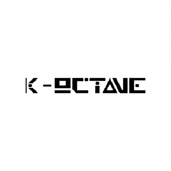 K Octaveband Logo Vinyl Decal