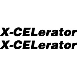 Buy X Celerator Decal Sticker Online