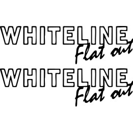 Buy Whiteline Flat Out S Vinl Car Graphics Decal Sticker Online
