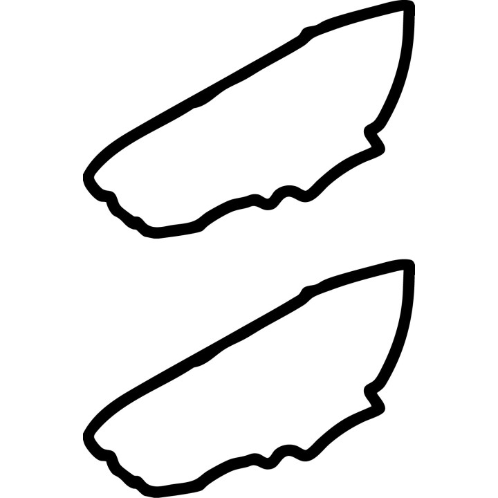 Le Mans Circuit de la Sarthe Stickers – 24h Decals (2-Pack)