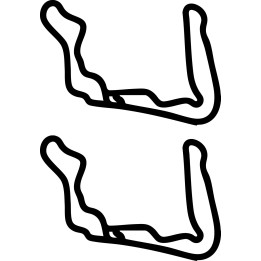 Bilster Berg Stickers – Circuit Track Map Decals (2-Pack)