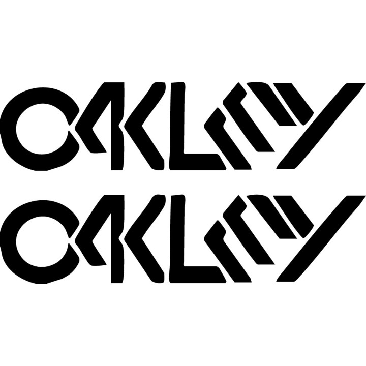 Oakley Stickers – Ski Snowboard Surf Decals (2-Pack)