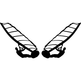 Buy Windsurfing 2 Vinyl Decal Sticker Online