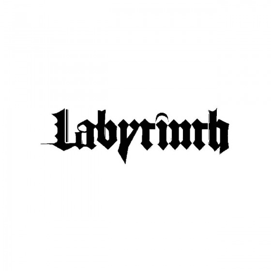 Labyrinthband Logo Vinyl Decal