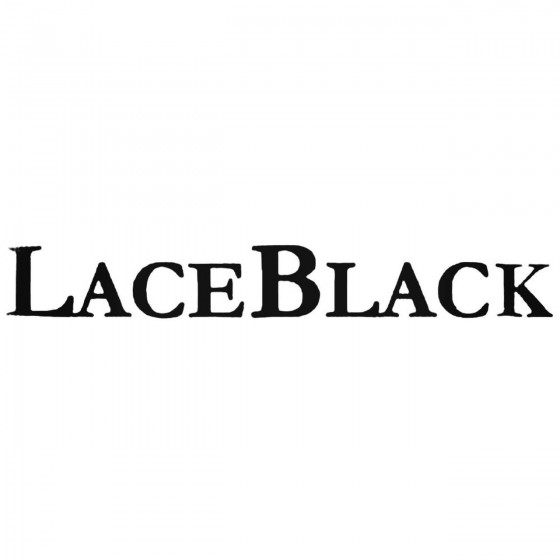 Laceblack Band Decal Sticker