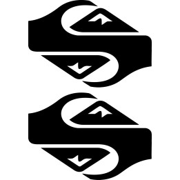 Buy Quiksilver Double Surfing Decal Sticker Online