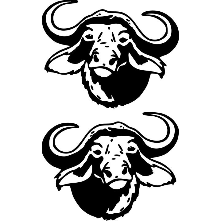 Buffalo Vinyl Decal Sticker V52 - DecalsHouse