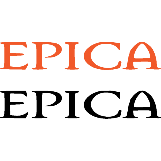 2x Epica Band Logo Vinyl...