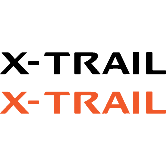 2x Nissan X Trail Logo...