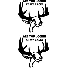 Buck Deer Vinyl Decal Sticker V60 - DecalsHouse