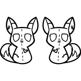 Fox Vinyl Decal Sticker V55 - DecalsHouse
