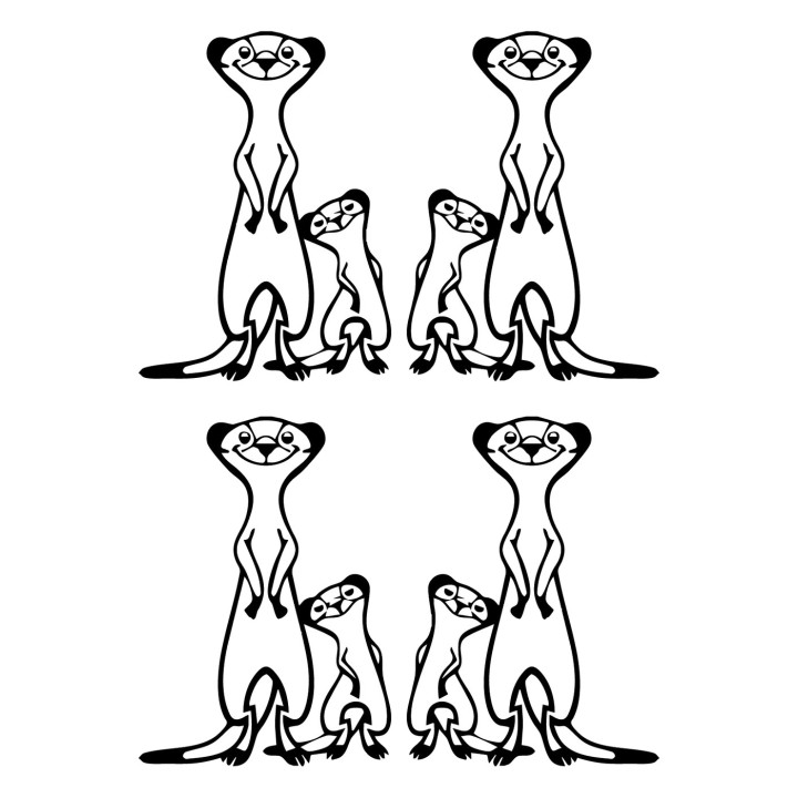 Meerkat Vinyl Decal Sticker V26 - DecalsHouse