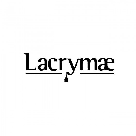 Lacrymae 2band Logo Vinyl...