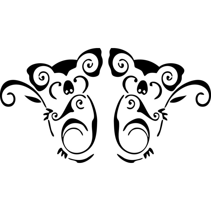 Koala Bear Vinyl Decal Sticker V37 - DecalsHouse