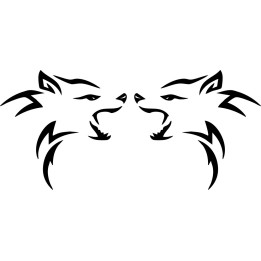 Hyena Vinyl Decal Sticker V7 - DecalsHouse