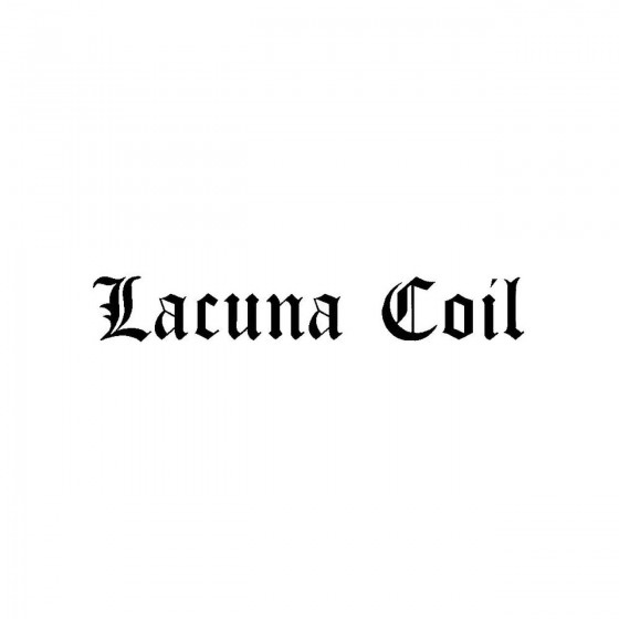 Lacuna Coilband Logo Vinyl...