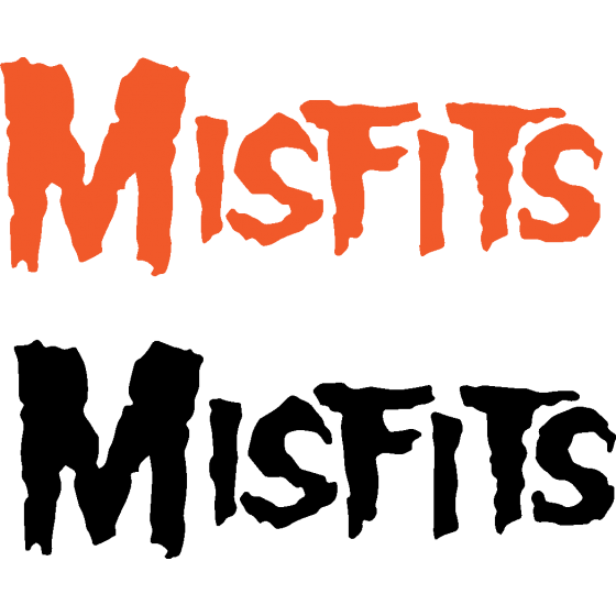 2x Misifits Logo Vinyl...