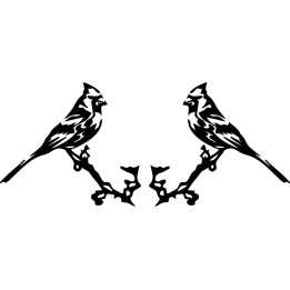 Sparrow Bird Vinyl Decal Sticker V7 - DecalsHouse