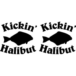 Halibut Vinyl Decal Sticker - DecalsHouse