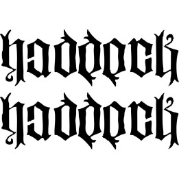 Haddock Vinyl Decal Sticker V2 - DecalsHouse