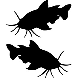Catfish Vinyl Decal Sticker V6 - DecalsHouse