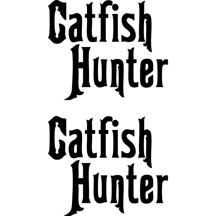 Catfish Vinyl Decal Sticker V33 - DecalsHouse
