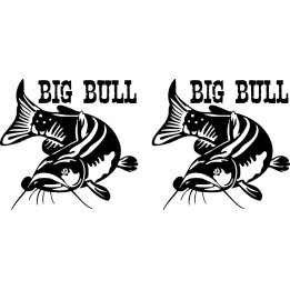 Catfish Vinyl Decal Sticker V20 - DecalsHouse