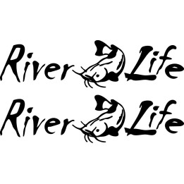 Catfish Vinyl Decal Sticker V18 - DecalsHouse