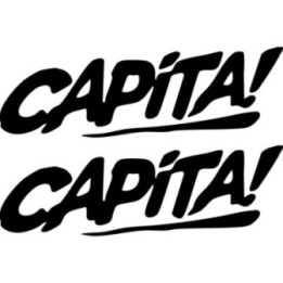 Capita Snowboards Stickers – DOA Outerspace Living Decals (2-Pack)