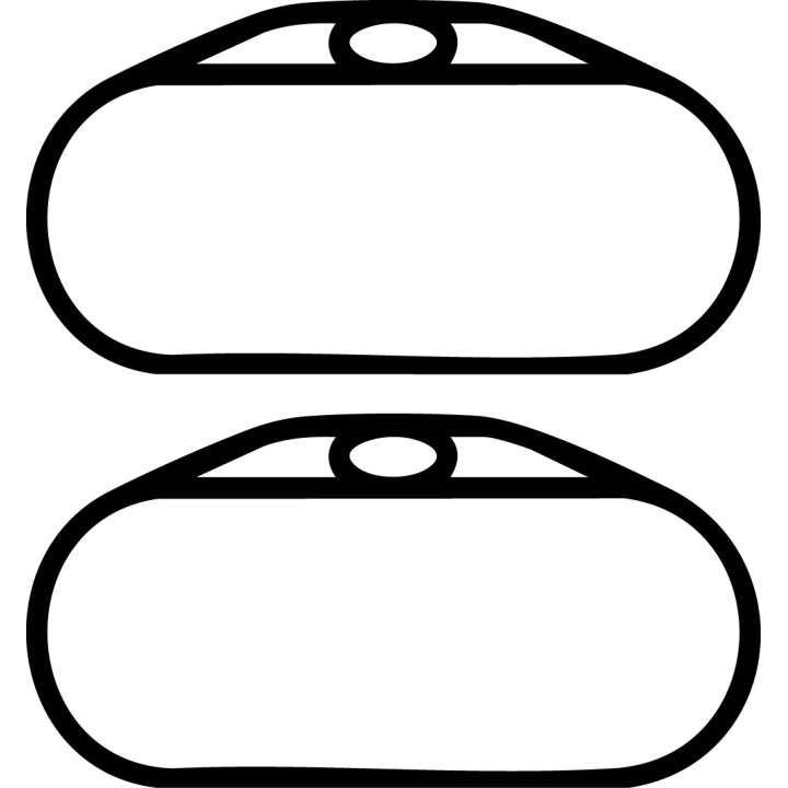 Buy TEXAS MOTOR SPEEDWAY OVAL DECAL Online