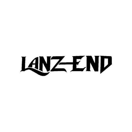 Lanz Endband Logo Vinyl Decal