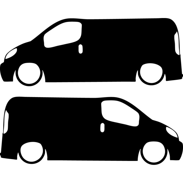 Buy Renault Trafic Low Decal Sticker Online