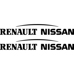 Buy Renault Nissan Vinyl Decal Sticker Online