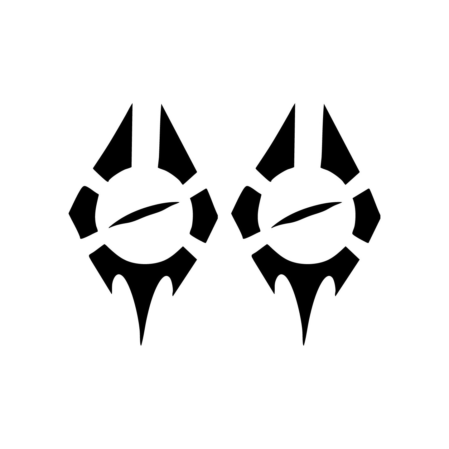 Radio Birdman Stickers – Rock Band Logo Decals (2-Pack)