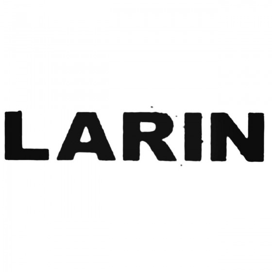 Larin Band Decal Sticker